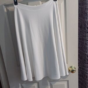 Bar III White Skater Skirt
